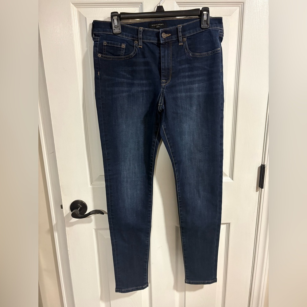 Banana Republic Dark Blue Skinny Jeans